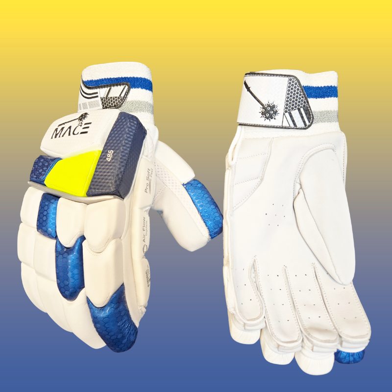 MACE 486 Batting Gloves - Junior - Premium Range