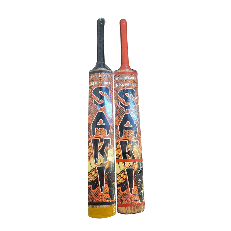 Bandook Saki Burn Edition - Hard Tennis Cricket Bat-Back.webp