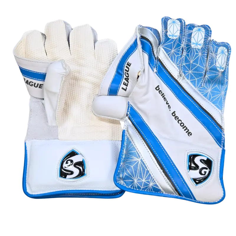 SG League Wicket Keep Gloves - Junior