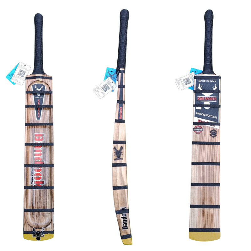 Bandook Burn Edition Kerala Style Double Blade - Hard Tennis Bat