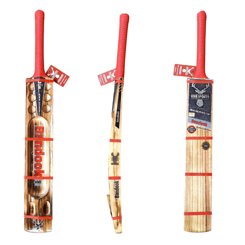 Kwesports Bandook Burn Edition - Hard Tennis Bat - Diamond Cut