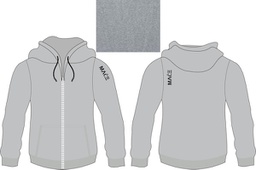 MACE Hoody Top Polyester Knitted Fabric - Mens